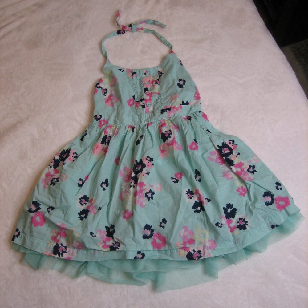 Cherokee Light Blue Floral Summer Dress